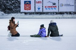 Катания на коньках в Мурманске